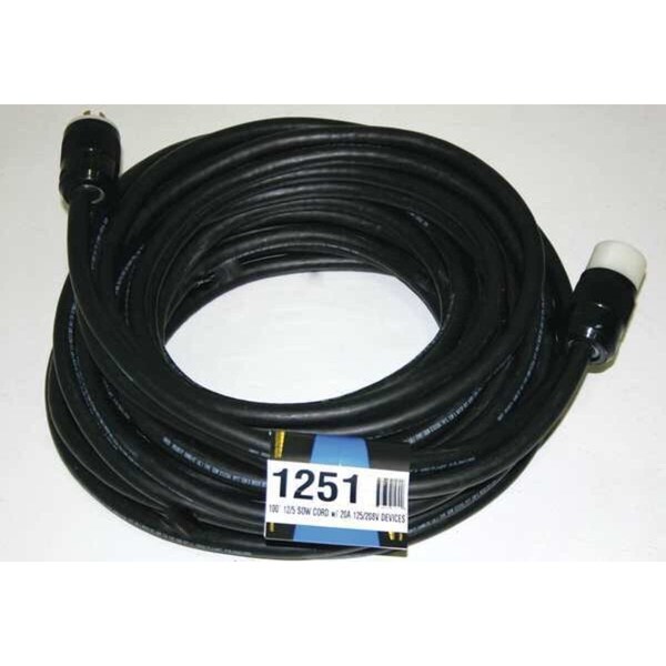 Cep 100 ft 12/5 SOW CORD W/ 20A 120/208V DEVICES 1251 - main